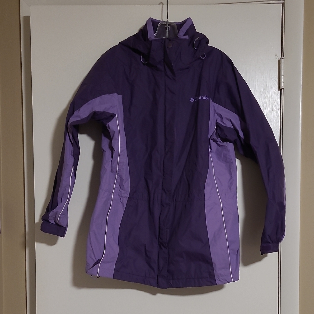 Columbia Women's Two-Tone Purple Ski Jacket